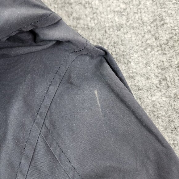 LL Bean Jacket Blue Gray Full Zip Harrington‎ Bomber Golf Grandpa OHYM7 Large - Picture 12 of 13